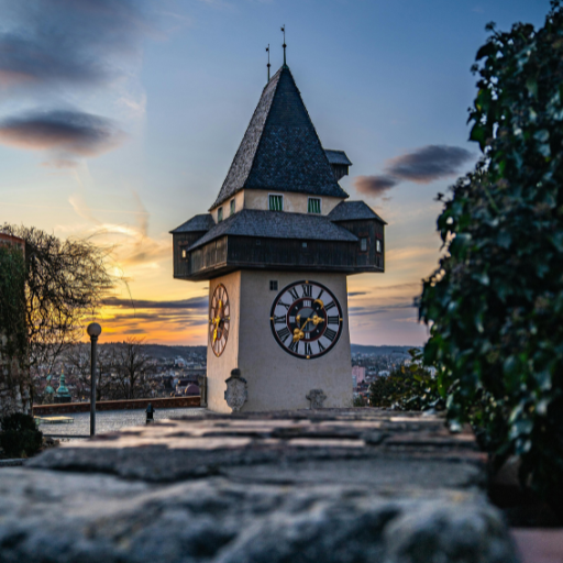 Der Grazer Uhrturm & Schlossberg